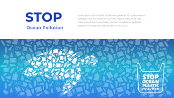 Halte à la pollution plastique des océans Thème PowerPoint_22