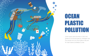 Halte à la pollution plastique des océans Thème PowerPoint_23