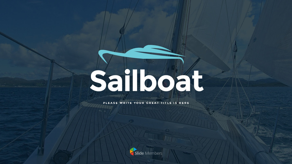 Sailboat team presentation template_01