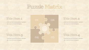 复古花 PowerPoint演示文稿PPT._33