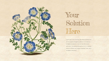 Vintage Flower Best Google Slides_23