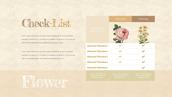 Vintage Flower Best Google Slides_26