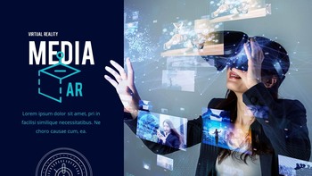 가상 현실 심플한 템플릿 디자인_15