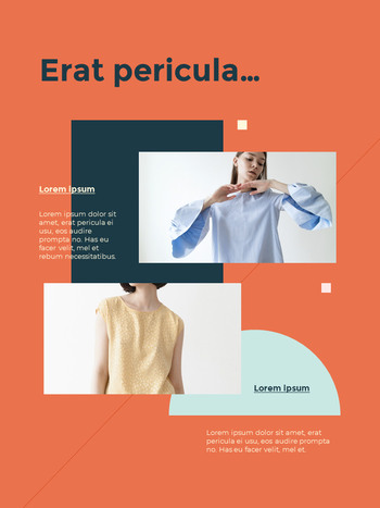 Copertina del lookbook geometrico astratto Presentazione PowerPoint_09