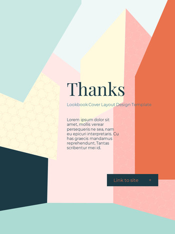 Abstract Geometric Lookbook Cover Presentation PowerPoint_26