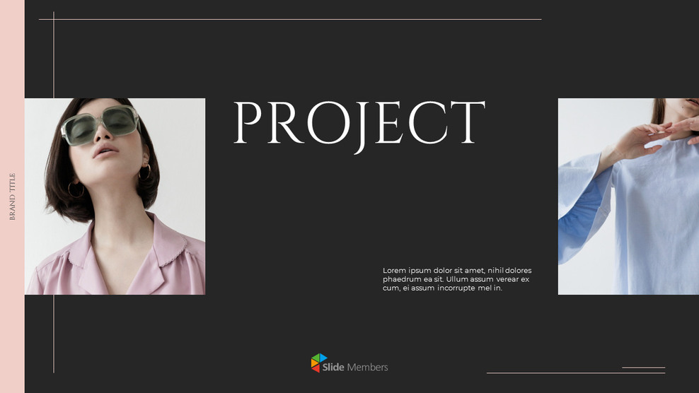 Brand Project Strategy Simple PowerPoint Template Design_01