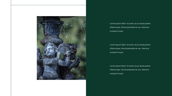 喷泉 PowerPoint的模板_13