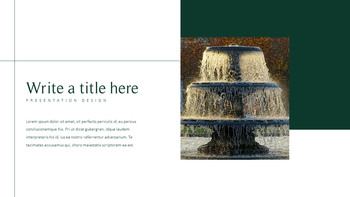 喷泉 PowerPoint的模板_20