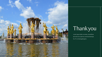 喷泉 PowerPoint的模板_35