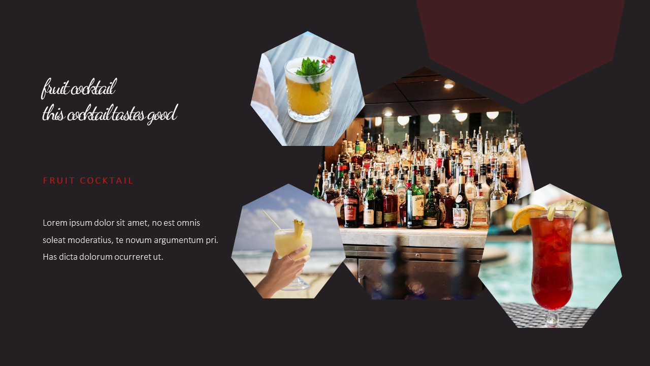 Cocktail Google PowerPoint|Business|Slides