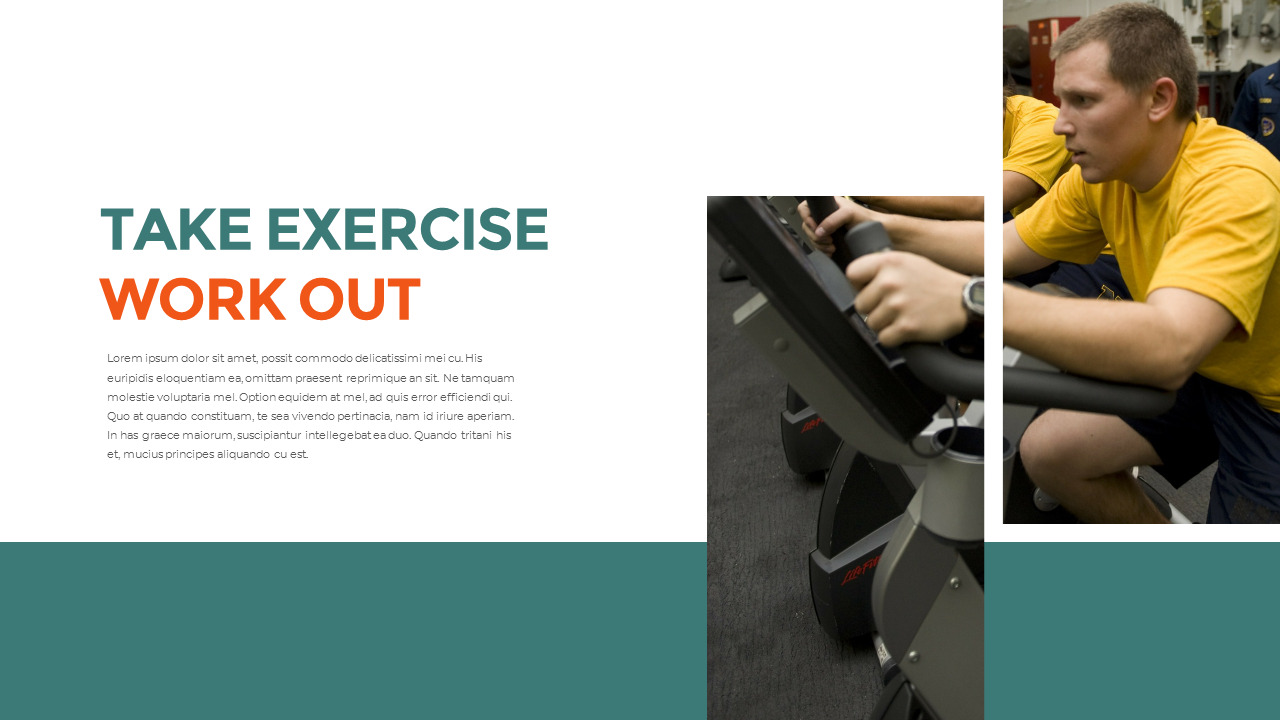 Work Out Google Slides Presentation Templates|Lifestyle