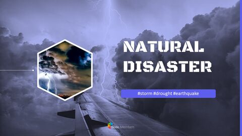 Natural Disaster Google Presentation Templates|Lifestyle|Slides