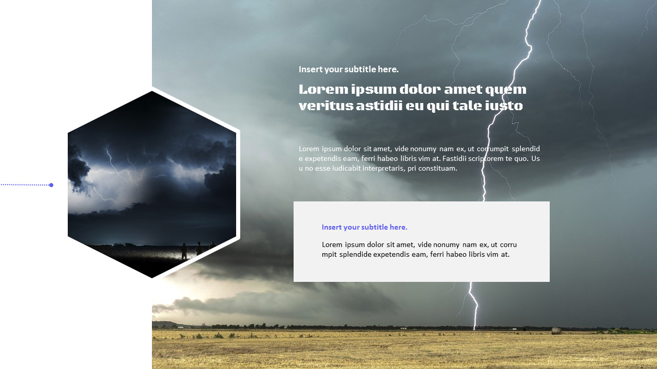 Natural Disaster Google Presentation Templates|Lifestyle|Slides