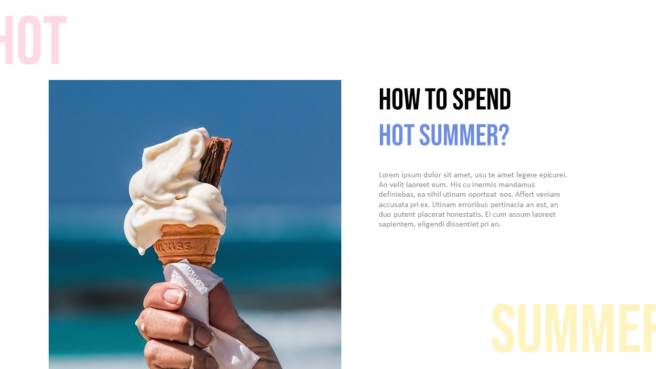 炎热的夏天 公司简介模板设计_03