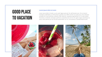 炎热的夏天 公司简介模板设计_08