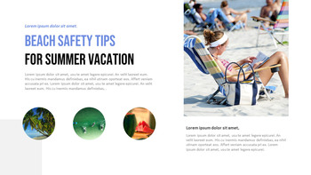 炎热的夏天 公司简介模板设计_18