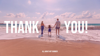 炎热的夏天 公司简介模板设计_35