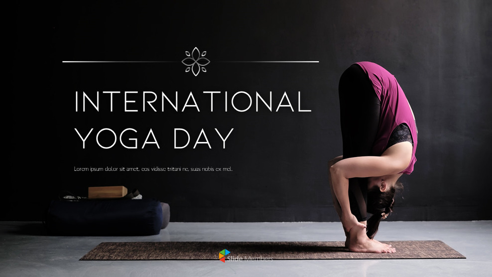 国际瑜伽日 PPT演示文稿样本_01