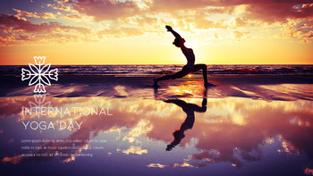 国际瑜伽日 PPT演示文稿样本_16