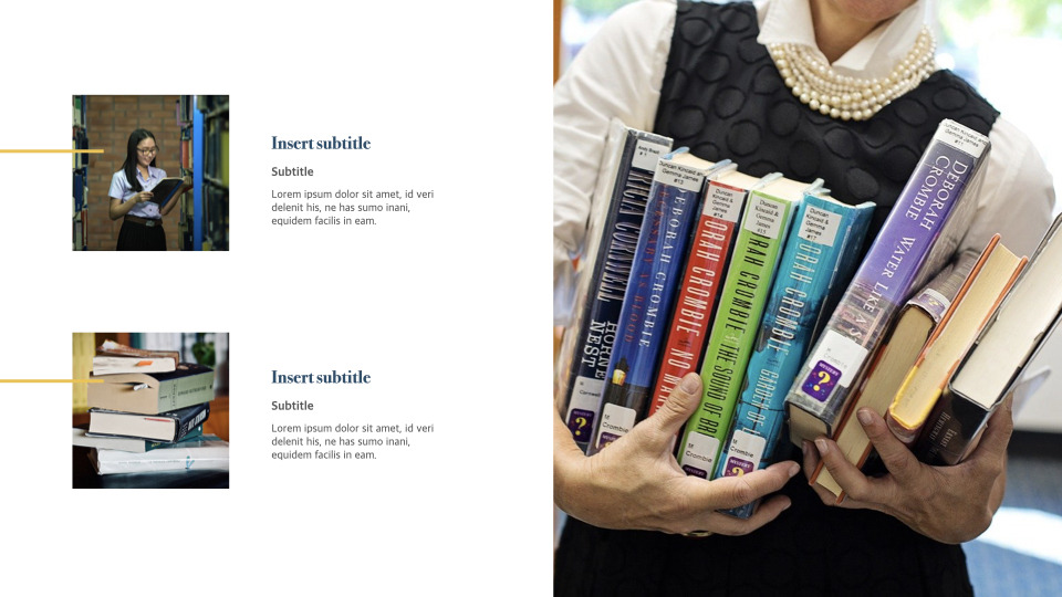 Library keynote template|Education