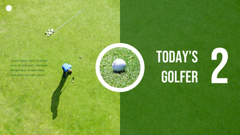 Golf hoy Plantillas de PowerPoint para presentaciones_08