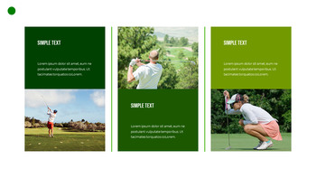 Golf oggi Modelli PowerPoint per presentazione_15