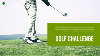 Golf hoy Plantillas de PowerPoint para presentaciones_16