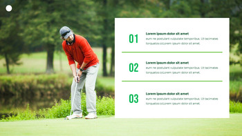 Golf hoy Plantillas de PowerPoint para presentaciones_19