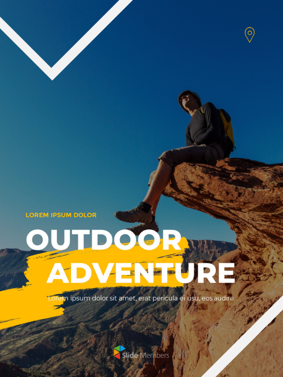 Outdoor Adventure Business plan Templates PPT_01