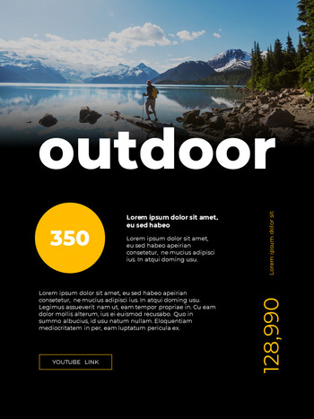 Outdoor Adventure Business plan Templates PPT_17