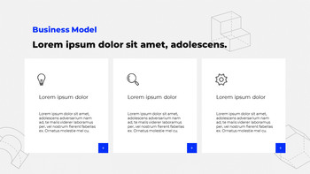 Modèles animés - Pitch Deck de motif de ligne simple_05