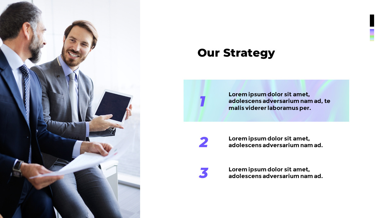 Holographic Pitch Deck Theme animated PowerPoint Templates