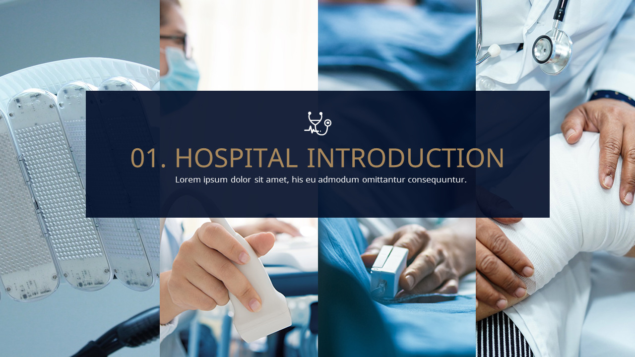 Hospital introduction Themes for PowerPoint