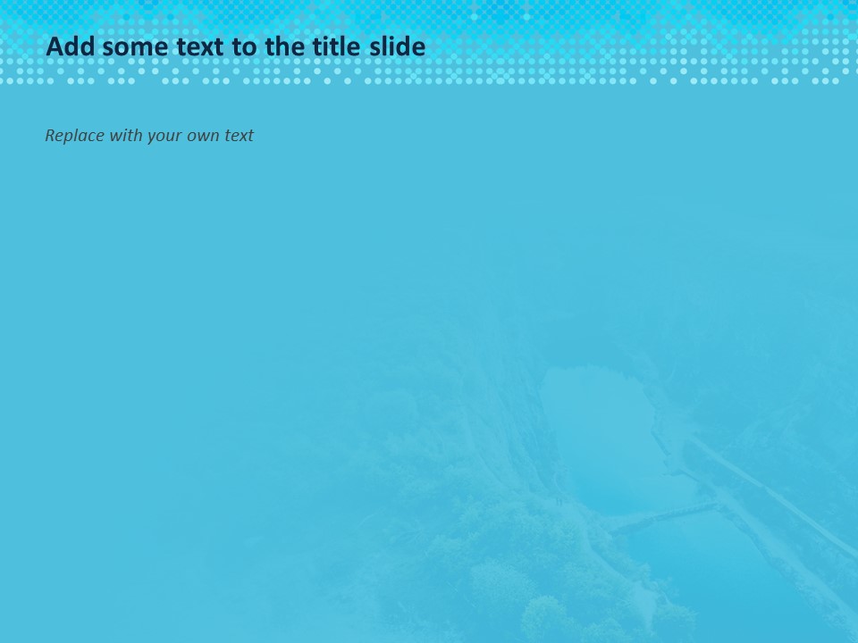 Free PPT Template Valleys