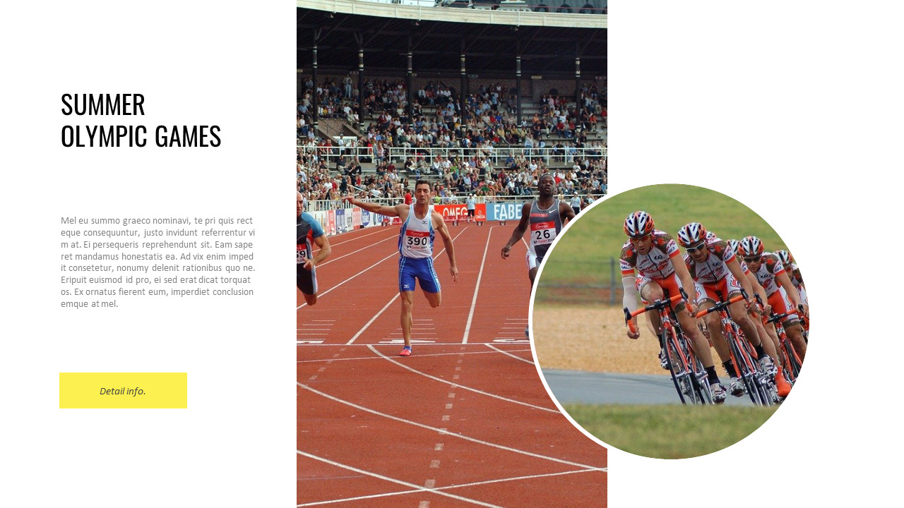 Summer Olympic Games Google Slides PresentationLifestyle