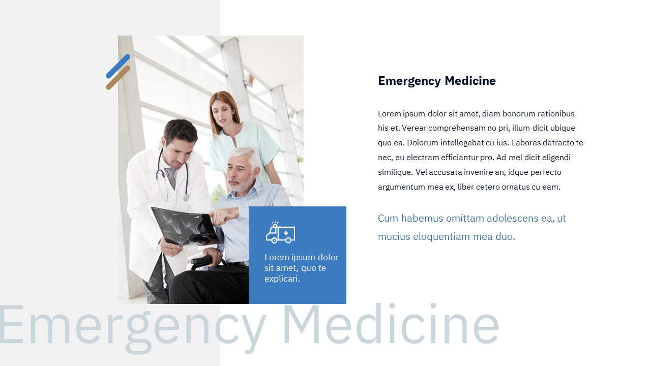 Hospital introduction Google Slides Themes