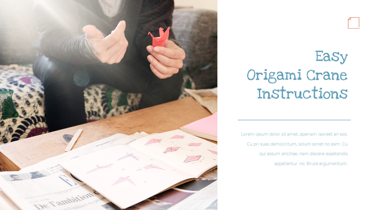 Make Origami Google Slides Themes for PresentationsLifestyle