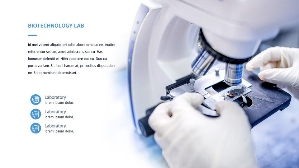 Hospital introduction team presentation template