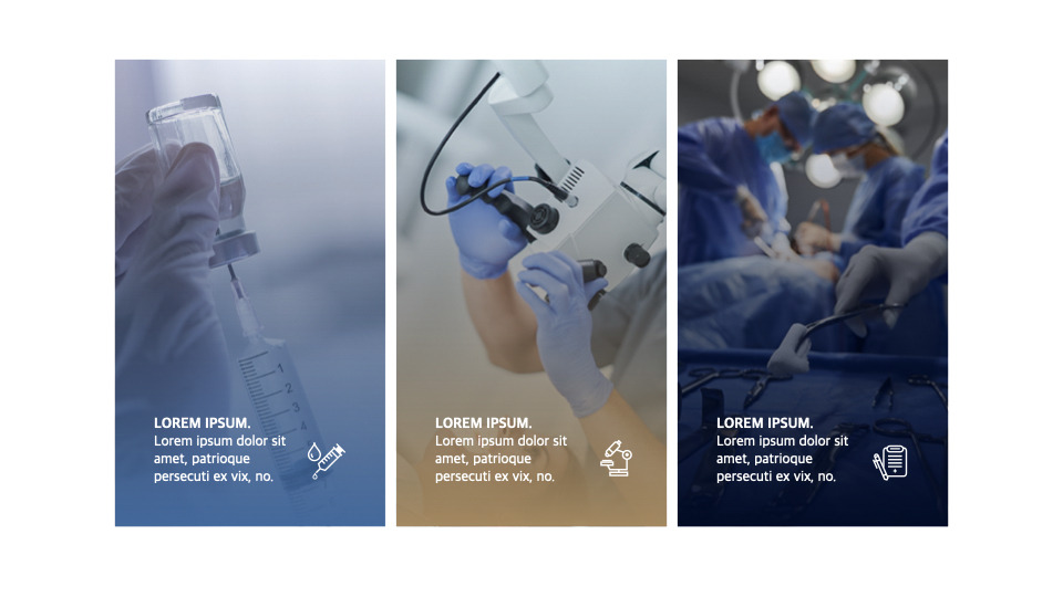 Hospital introduction team presentation template