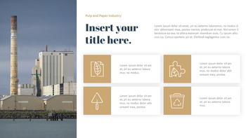 펄프 및 제지 산업 실행 사업계획 PPT_04