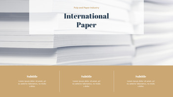 펄프 및 제지 산업 실행 사업계획 PPT_16