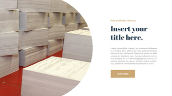 펄프 및 제지 산업 실행 사업계획 PPT_22