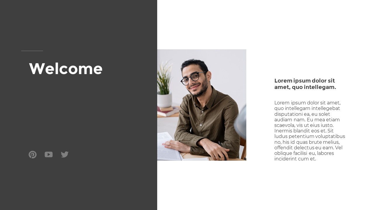Minimal Buisiness PPT Slides
