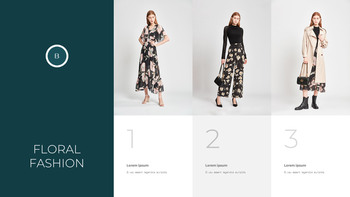 Designer Fashion Brand company profile ppt template_06