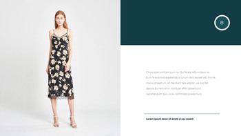 Designer Fashion Brand company profile ppt template_07