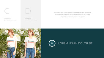 Designer Fashion Brand company profile ppt template_19