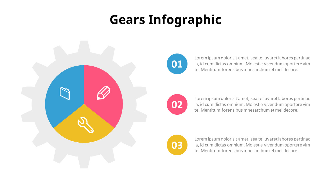 Gear Infographic DiagramInfographics