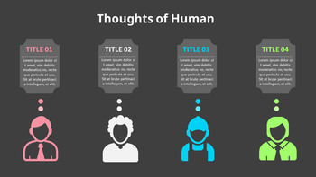 Infografik-Diagramm für Menschen und Sprechblase_04