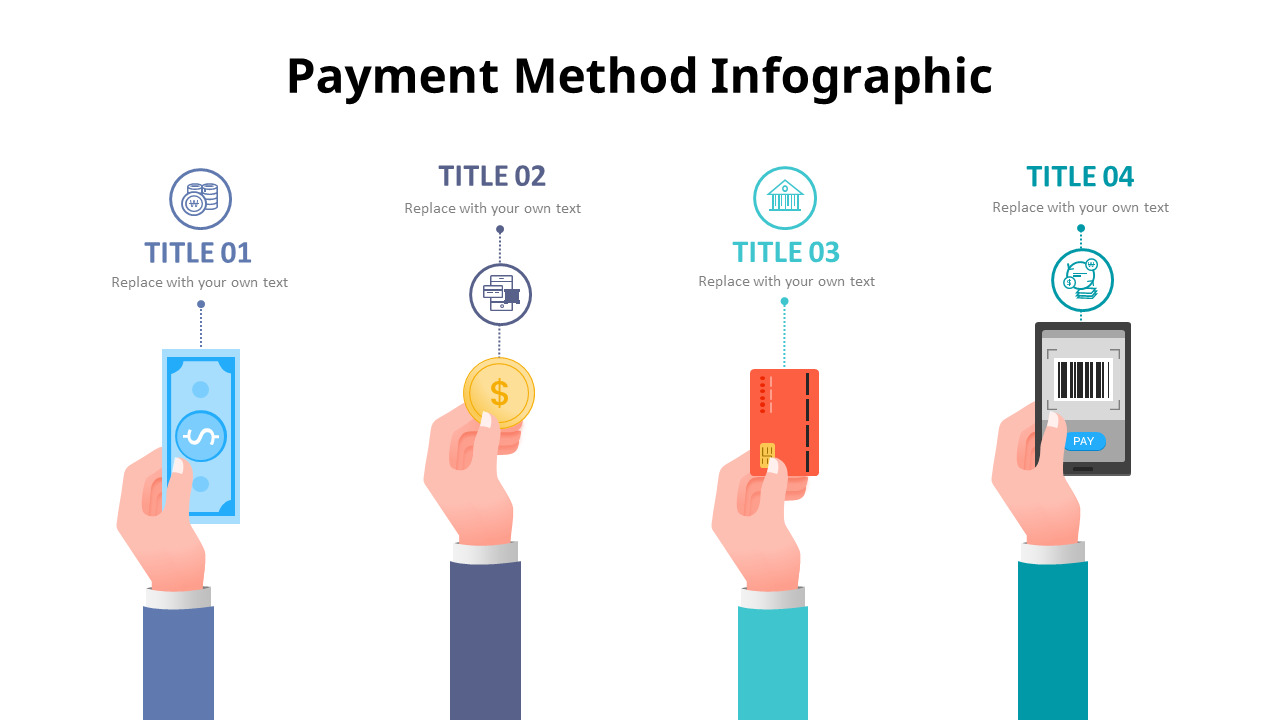 Payment Method Infographic Diagram Infographics