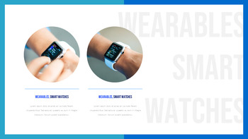 Wearables, Smartwatches PPT-Vorlagen für Geschäftspläne_04